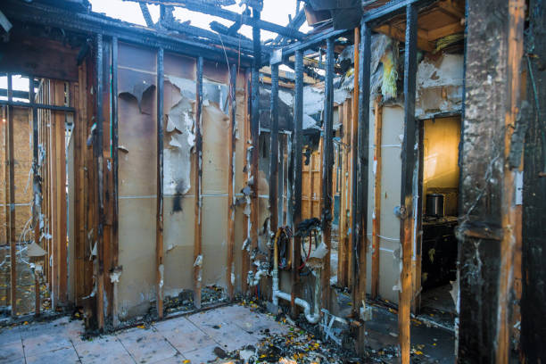 Professional Fire Board Up technician working in Prospect, KY